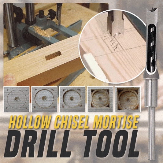 (🔥Last Day Promotion  - 50% off) Hollow Chisel Mortise Drill Tool